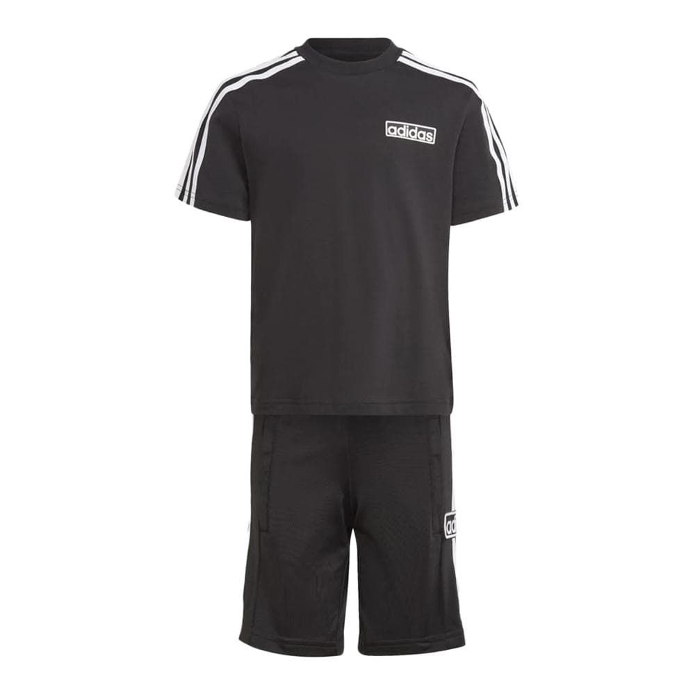 Ensemble Noir Garçon Adidas IT5408 1