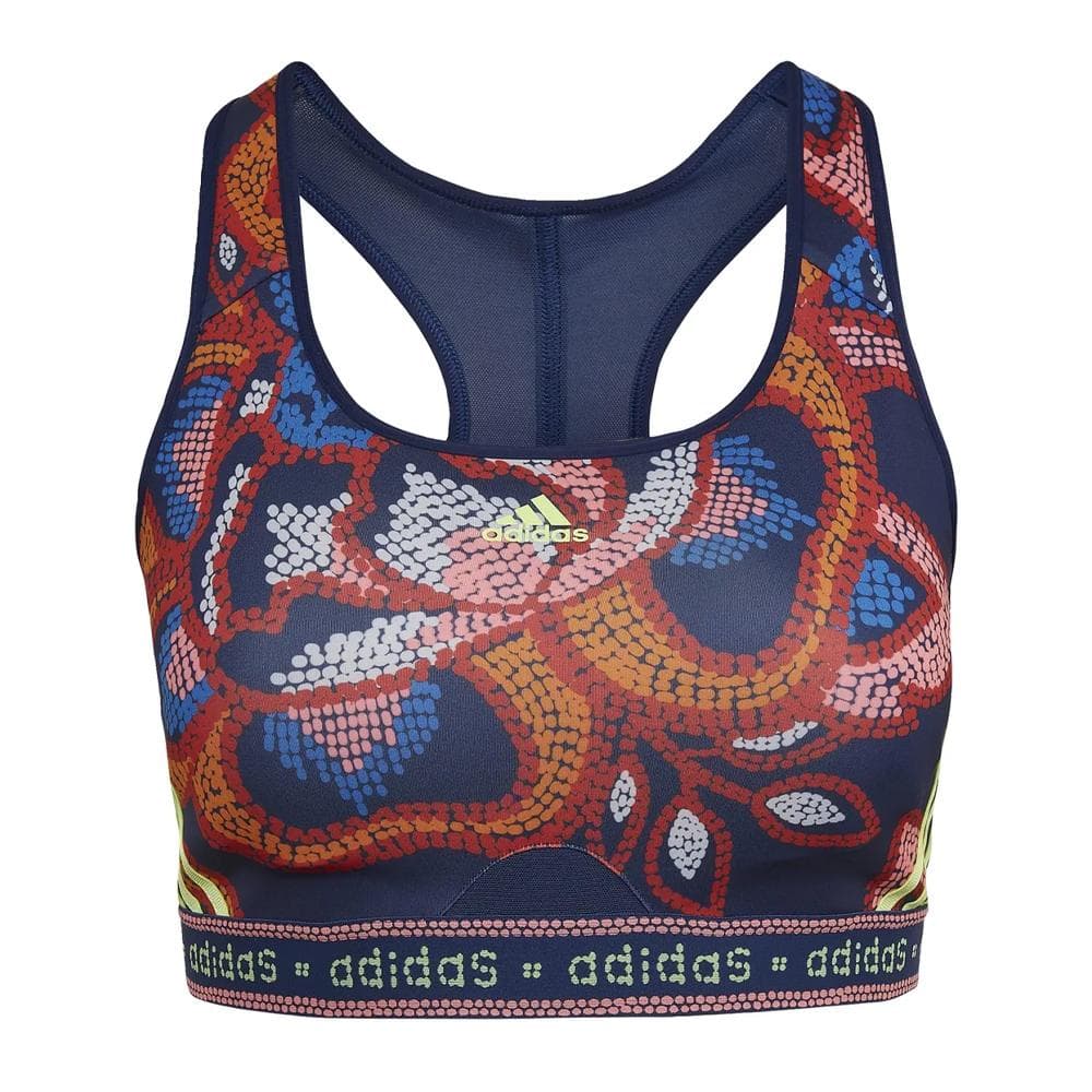 Brassière Bleu/Rouge Femme Adidas Farm 1