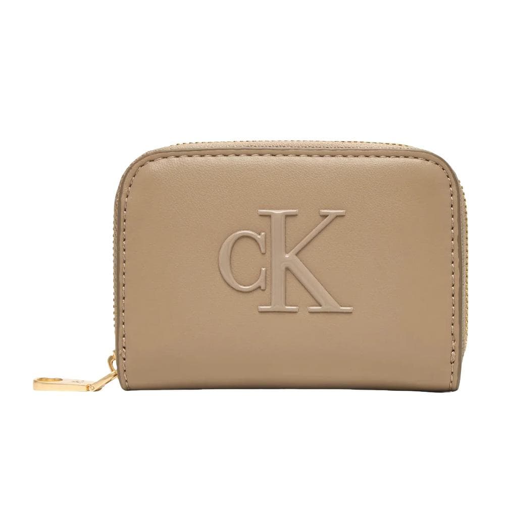 Portefeuille Beige Femme Calvin Klein Jeans Bold 1