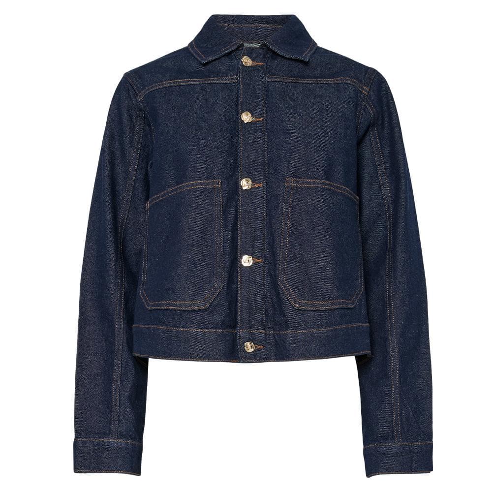 Veste en Jean Bleu Brut Femme Pieces Denim 2