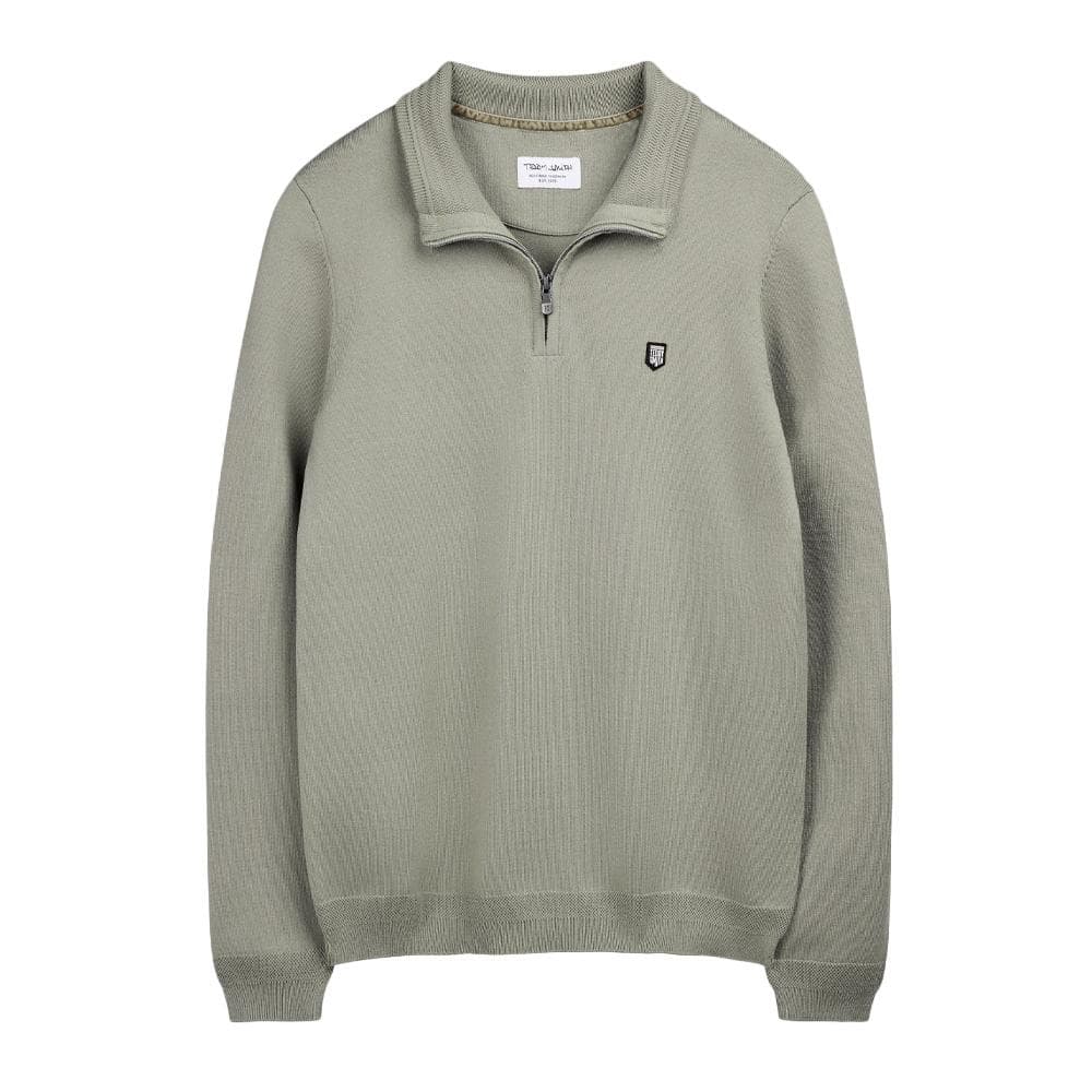 Pull 1/4 Zip Vert Homme Teddy Smith Marty 2 1