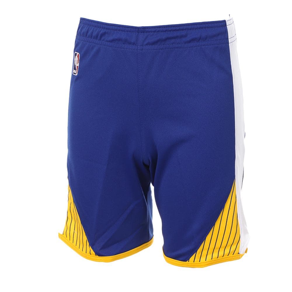 Short de Basketball Bleu/Jaune Garçon NBA Golden State Warriors 1