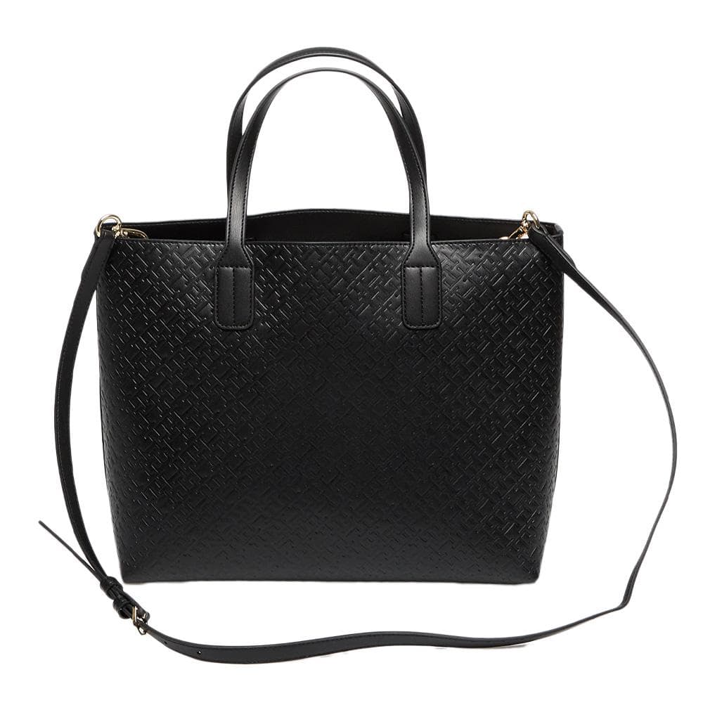 Sac à main Noir Femme Tommy Hilfiger Icon Satchel 2