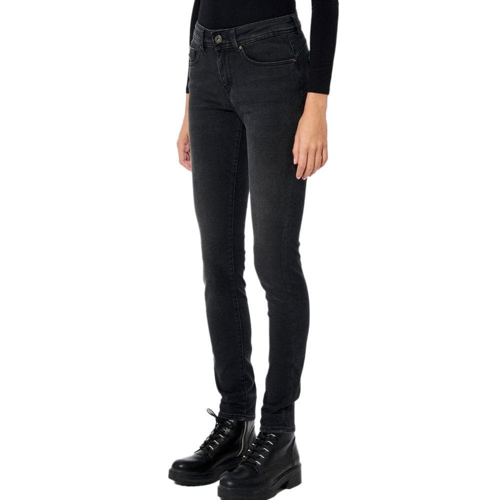 Jean Skinny Noir Mat Femme Kaporal LOCKK 1