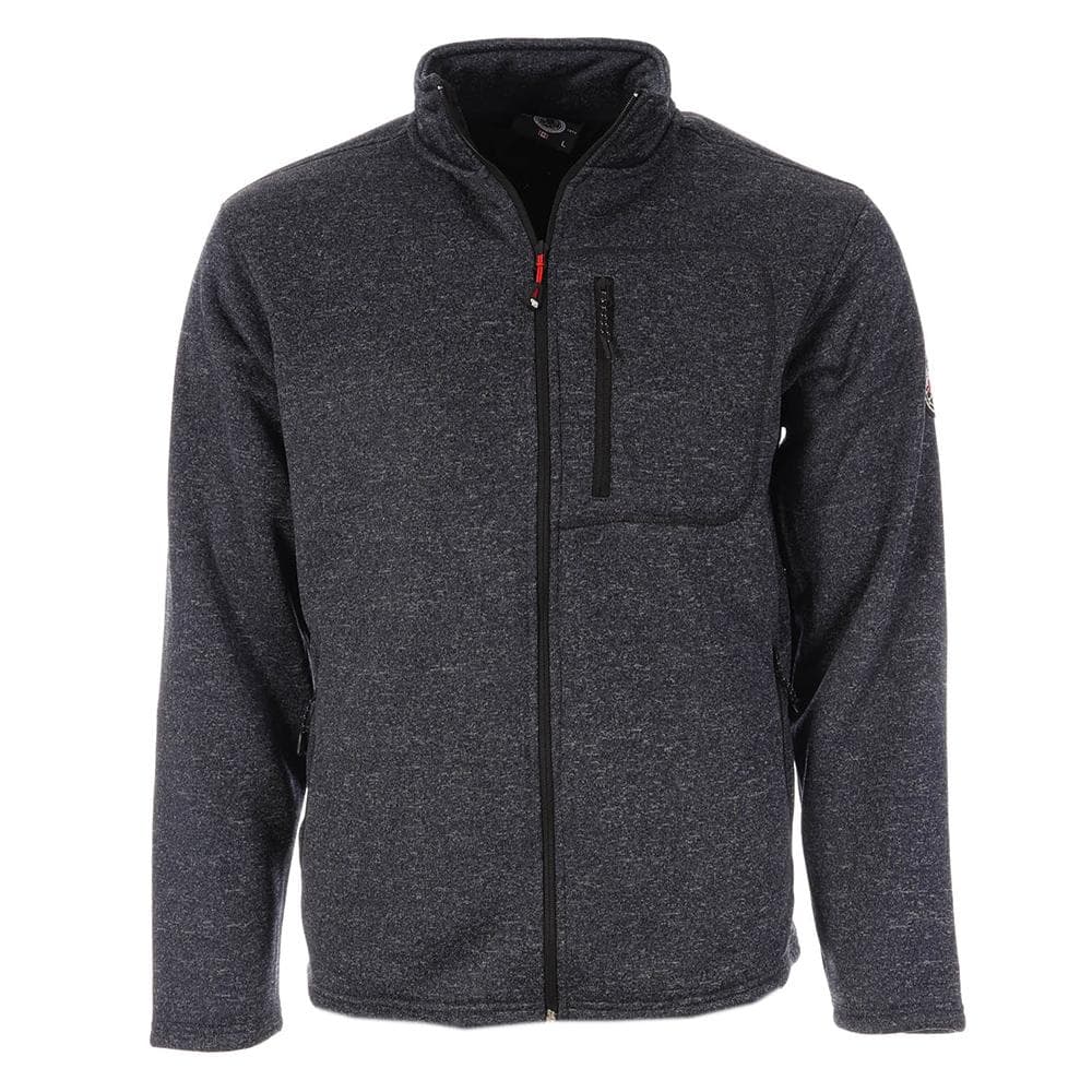 Veste Polaire Marine Homme Paname Brothers Sherpa 1