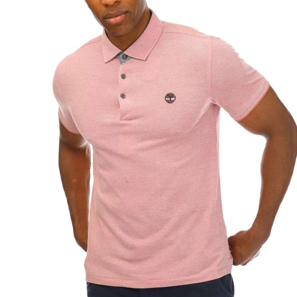 Polo Rose Clair Homme Timberland Oxford 1
