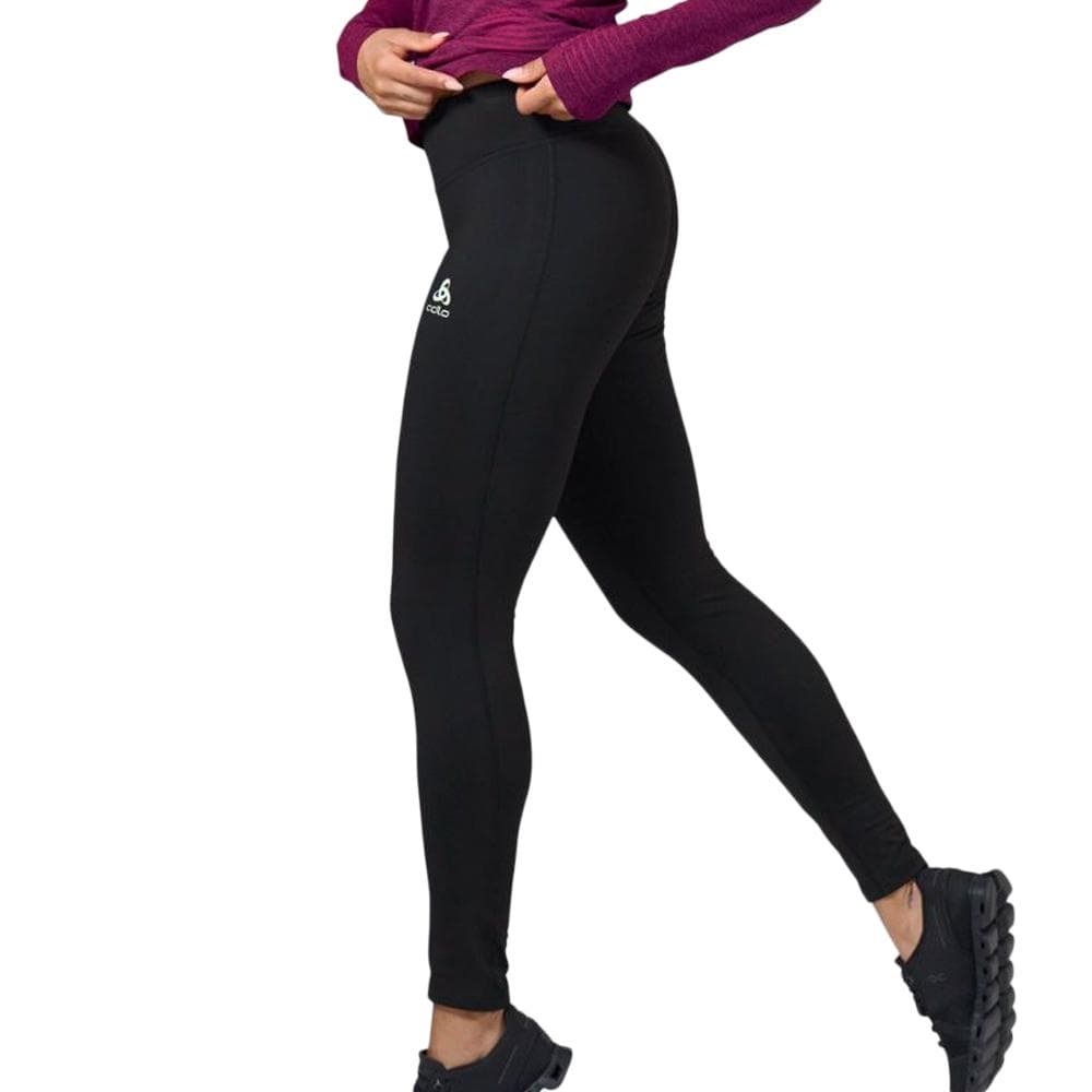 Legging Noir Femme Odlo Zeroweight 2