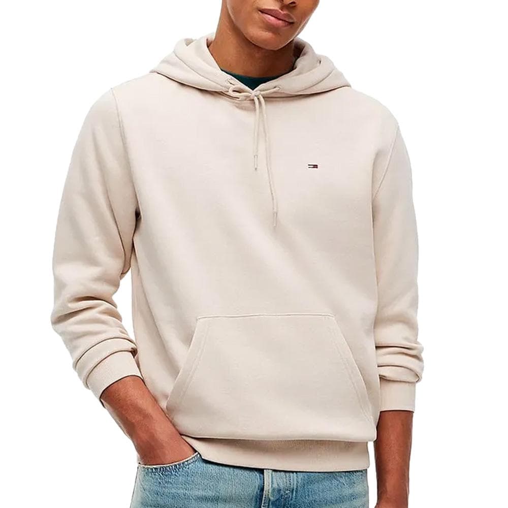 Sweat Beige Clair Homme Tommy Hilfiger Tjm Reg S Flag 1