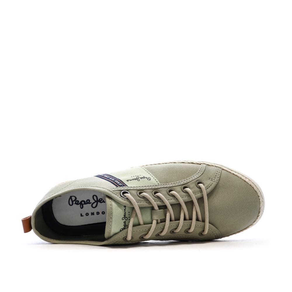 Baskets Kaki Homme Pepe Jeans Maoui 4