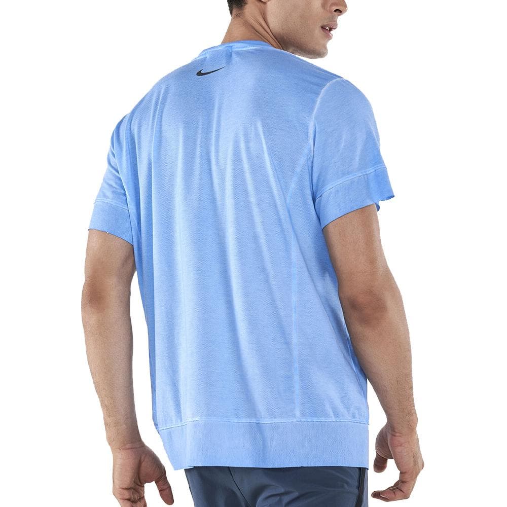 T-shirt Bleu Homme Nike Earth 2
