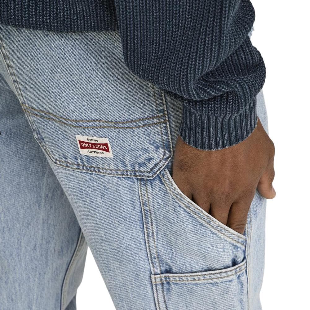 Jean Droit Bleu Homme Only & Sons Sedge Straight 3