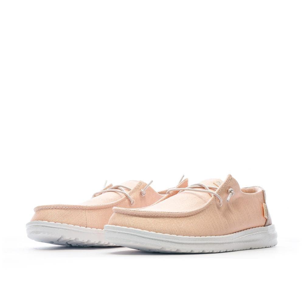 Chaussures Rose Pailettée Femme Hey Dude Wendy Glitter 6