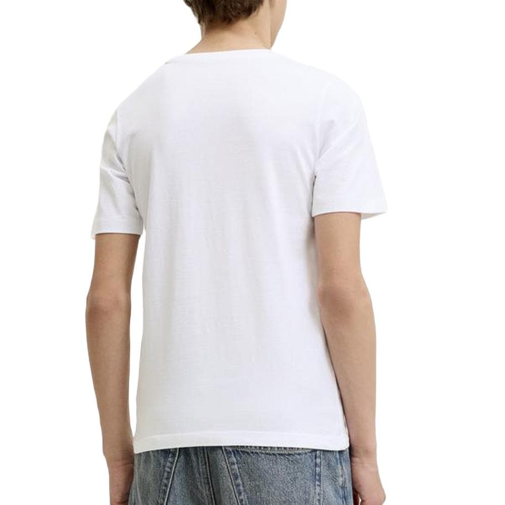 T-shirt Blanc Garçon Jack & Jones Hyeres 2
