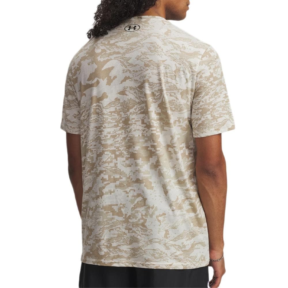 T-shirt Marron/Beige Homme Under Armour Camo 2
