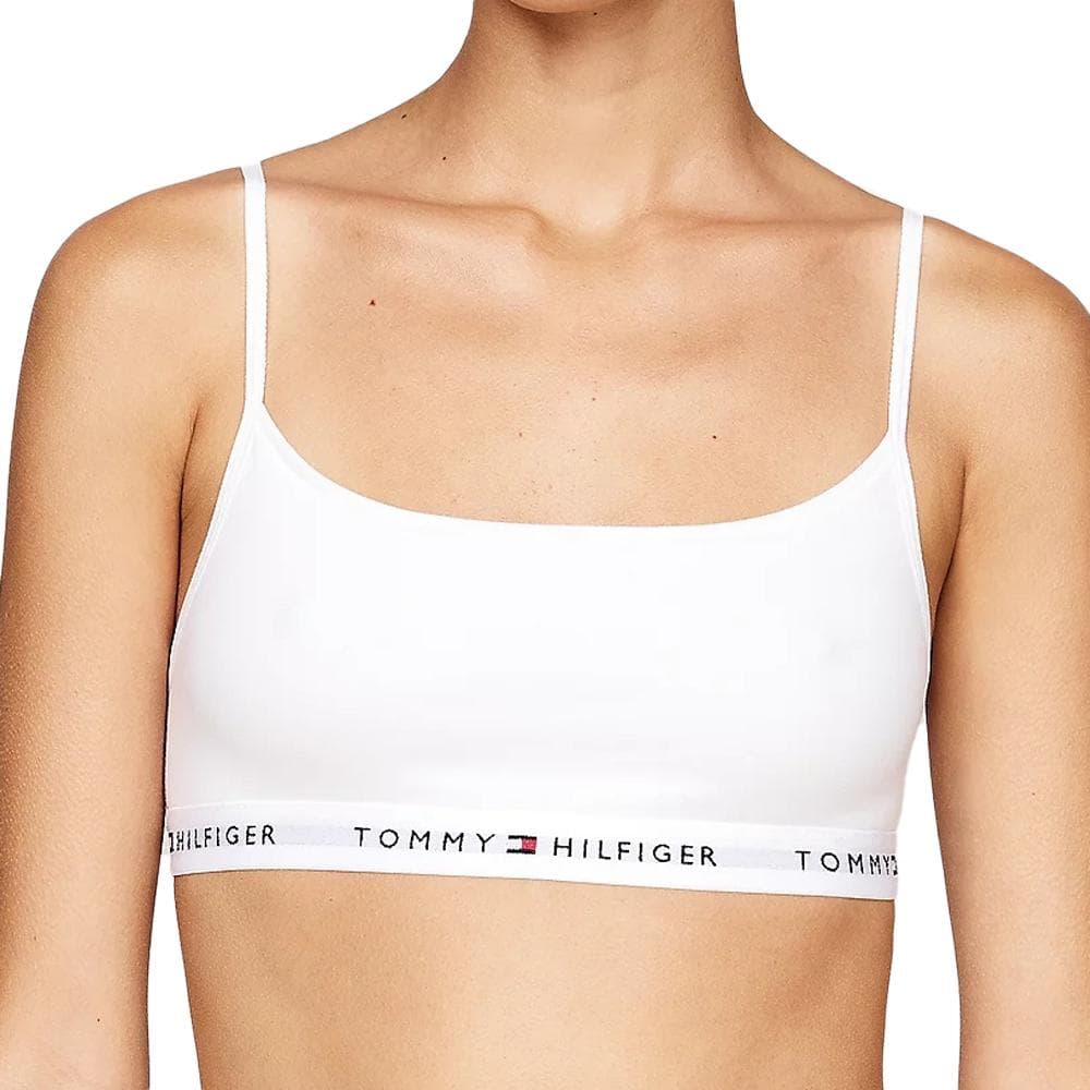 2X Brassières Blanche/Rose Femme Tommy Hilfiger 2 Pack Bralette 2