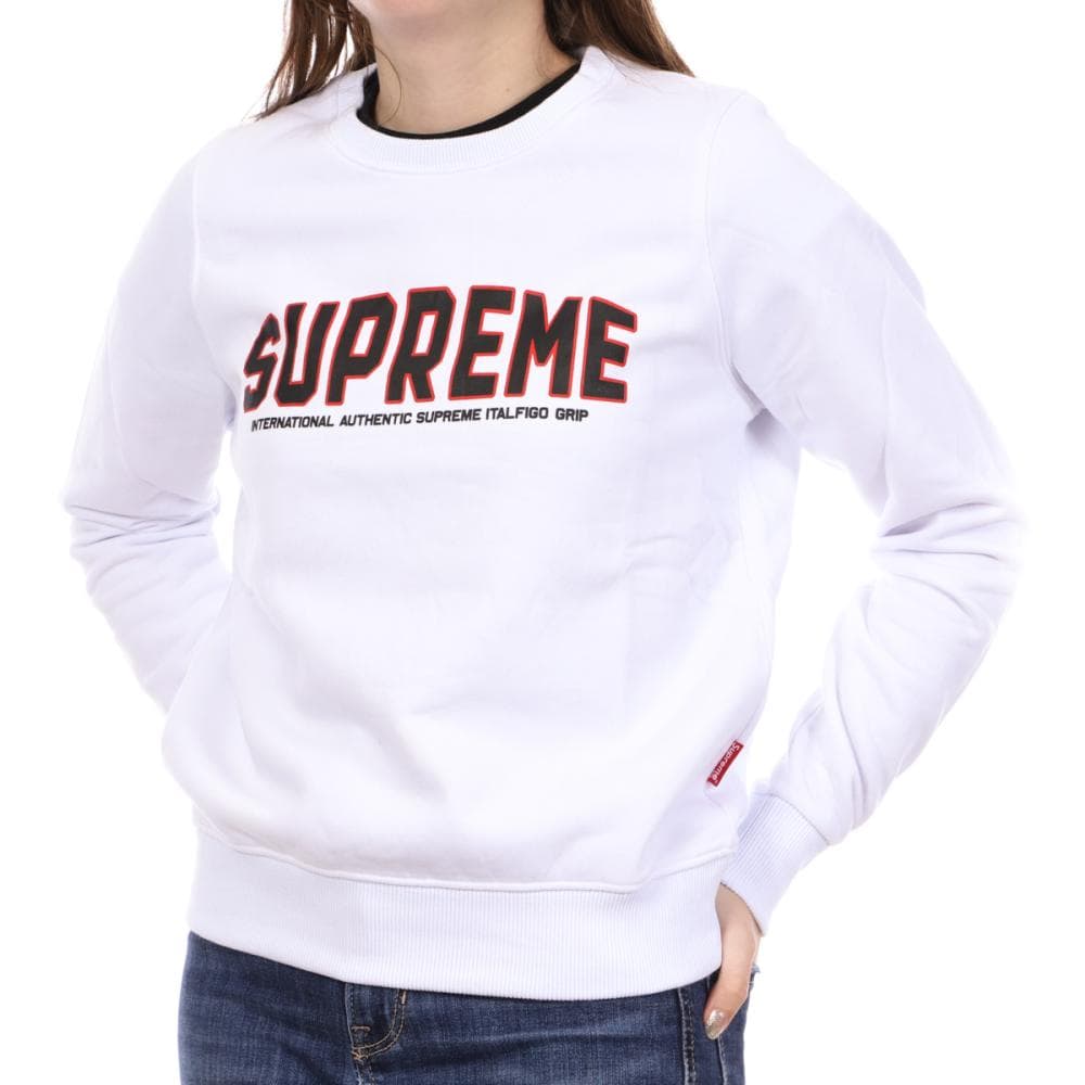 Sweat Blanc Femme Supreme Grip Claren 1
