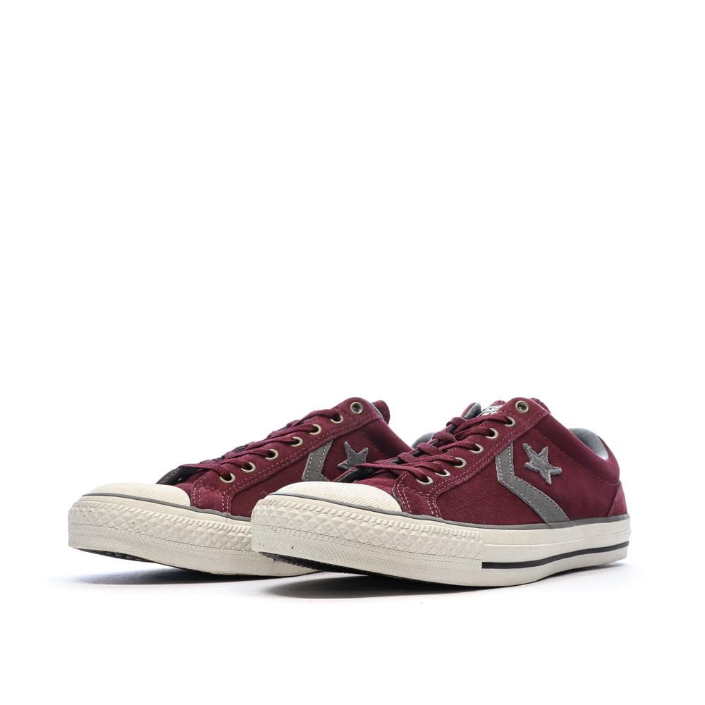Baskets Bordeaux/Grises Homme Converse Star Plyr 6
