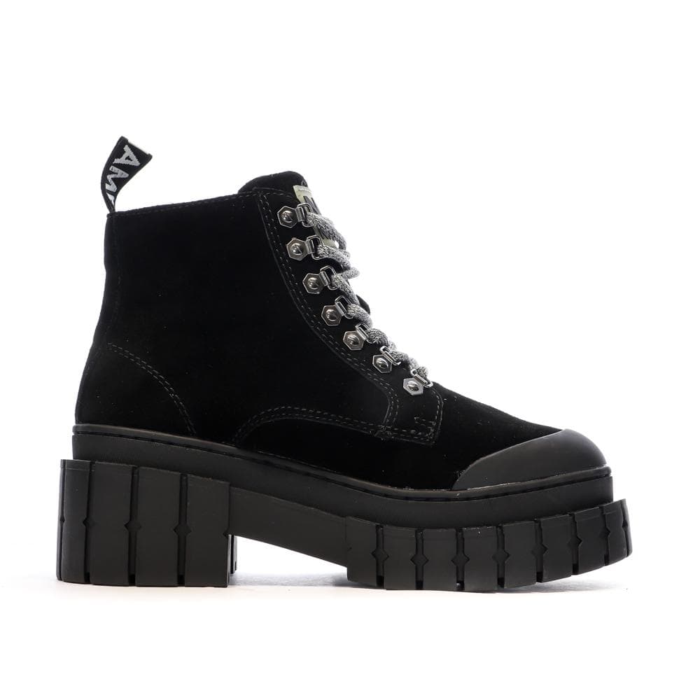Boots Noires Femme No Name Kross Low KNXE-VS04-15 2