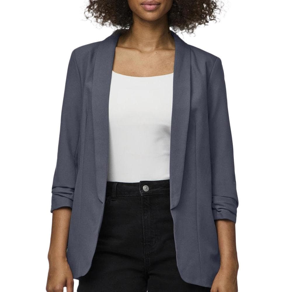 Veste Bleu Femme Pieces Bosella 1