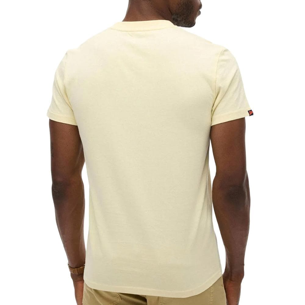 T-shirt Jaune Homme Superdry Vintage LogoR6Ts 2