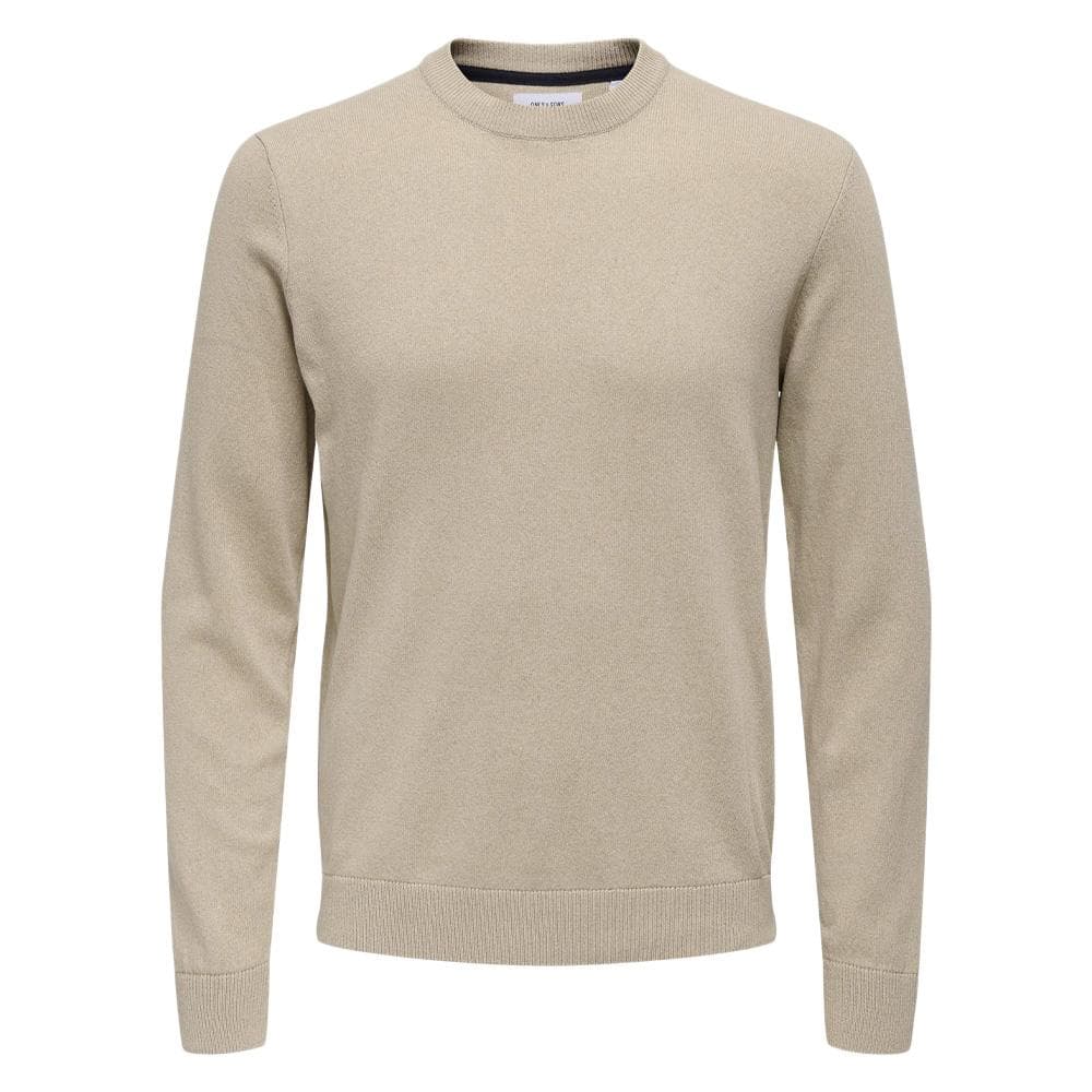 Pull Beige Homme Only & Sons Onsrex Life 1