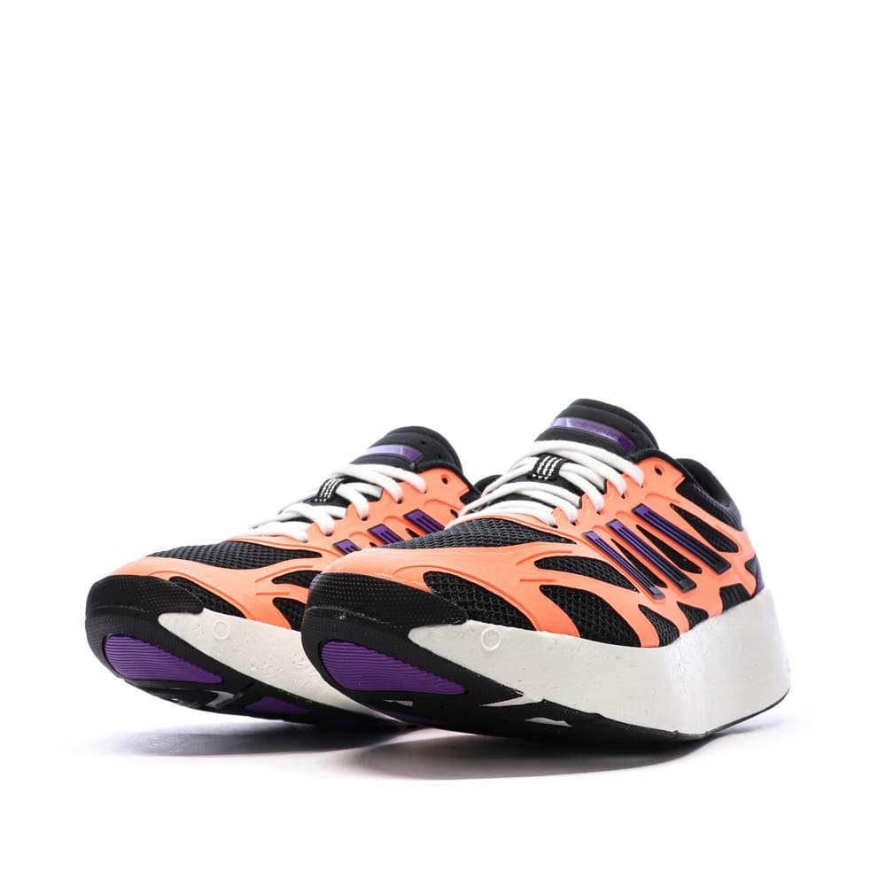 Chaussures de Running Rose/Noir Mixte Adidas Adizero Aruku 6