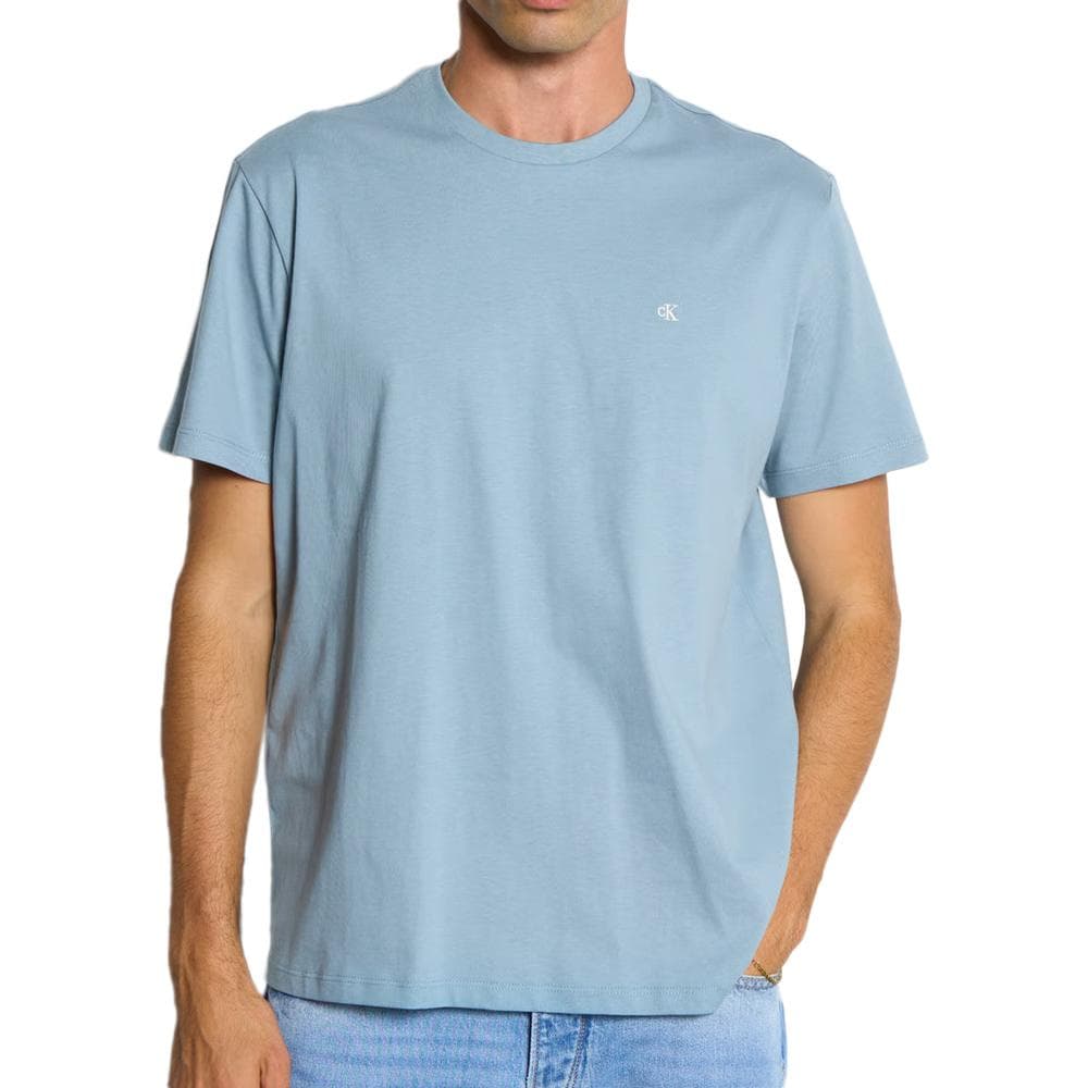 T-Shirt Bleu Homme Calvin Klein Jeans Classic 1