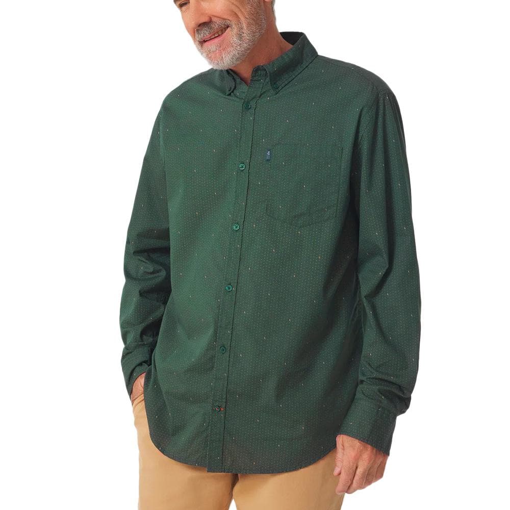 Chemise Vert Foncé Homme TBS SYRAHCHE 1