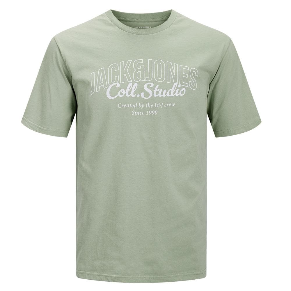 T-Shirt Vert Homme Jack & Jone Koto 1