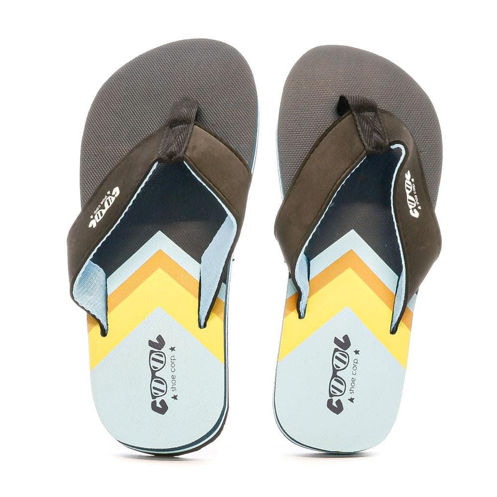 Tongs Noire/Bleu Garçon Cool Shoe Zinc 3