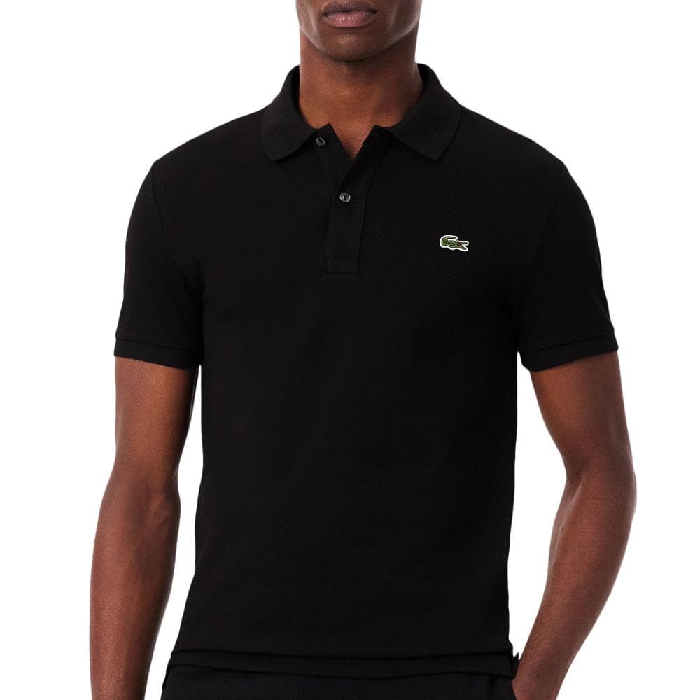 Polo Noir Homme Lacoste DH2050031 1