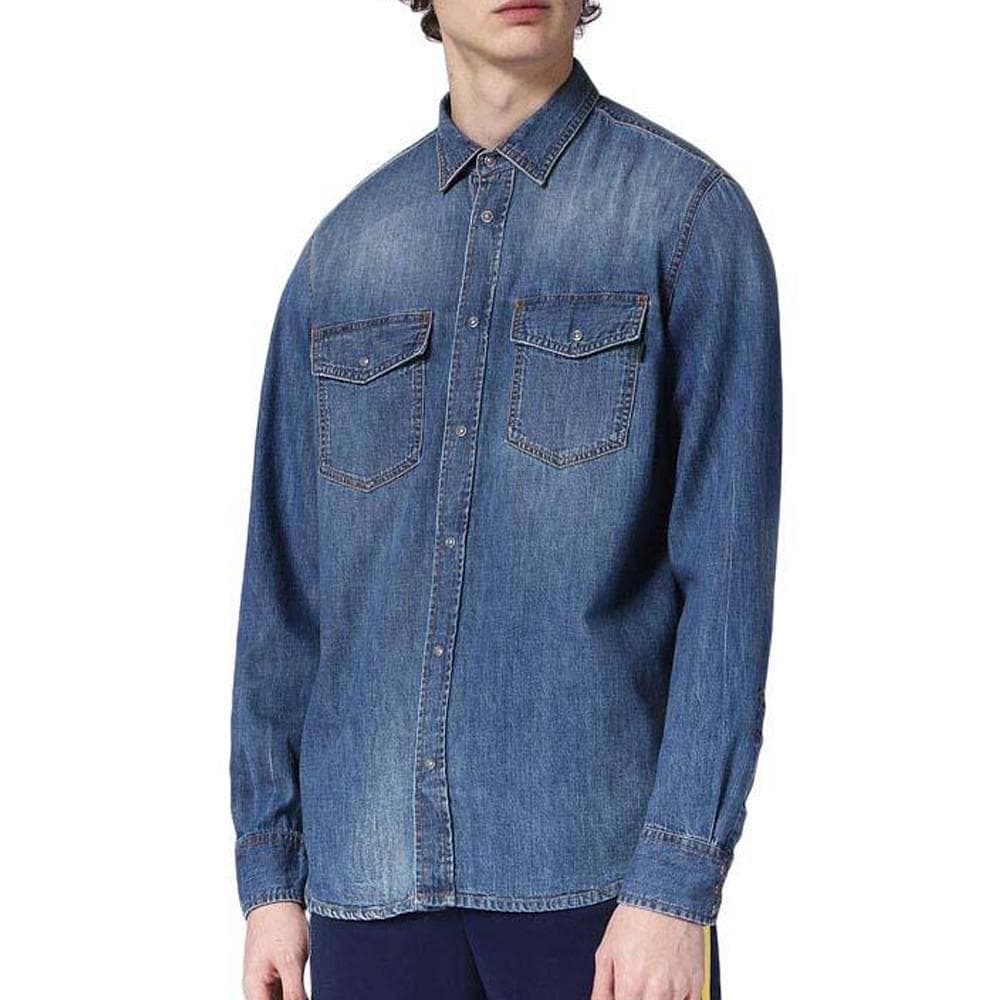 Chemise Bleu Homme Diesel Rooke 1