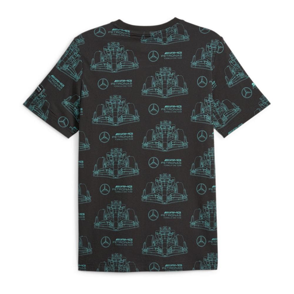 T-shirt Noir/Bleu Homme Puma Mapf1 Aop 2