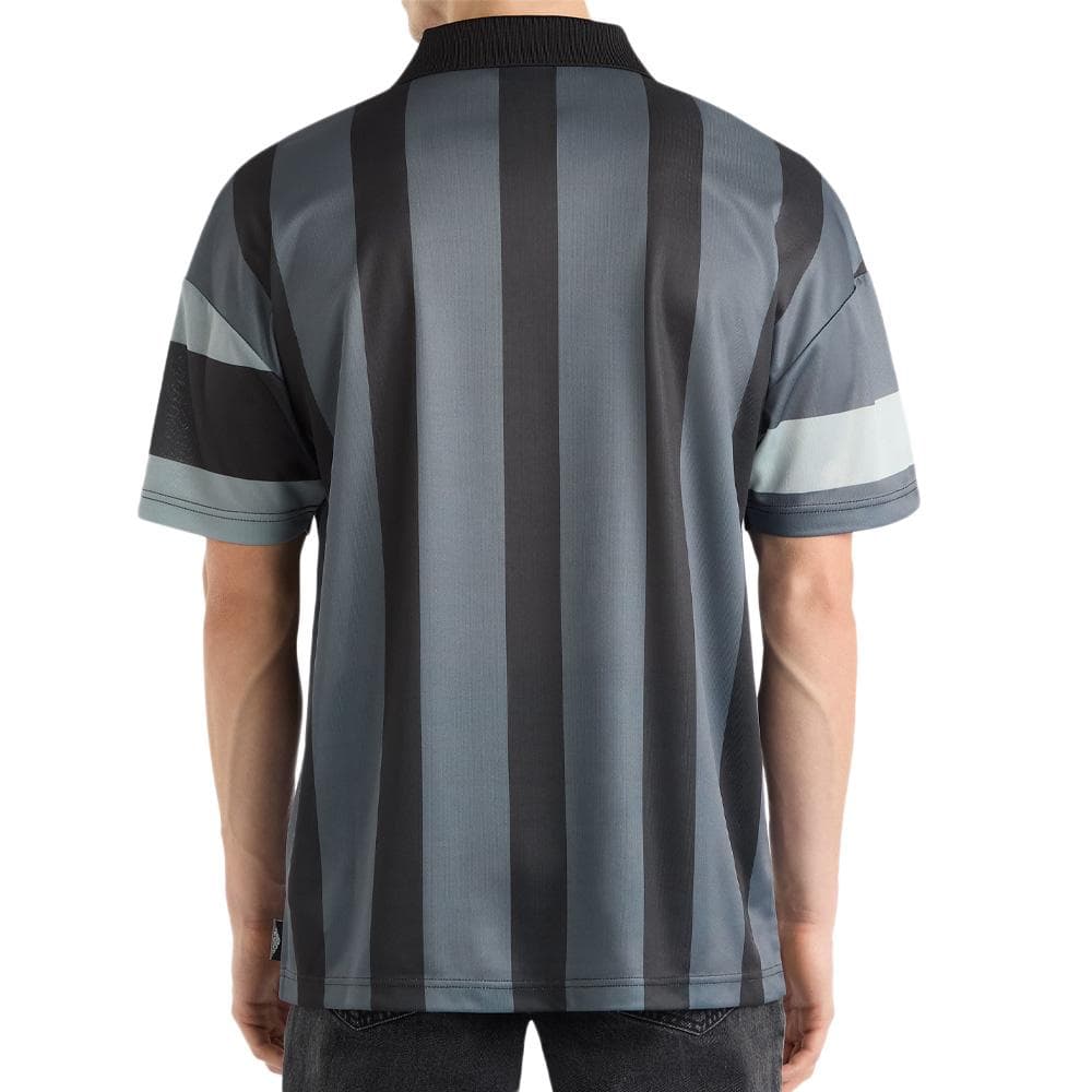 Polo Noir/Gris Homme Umbro Mash 2