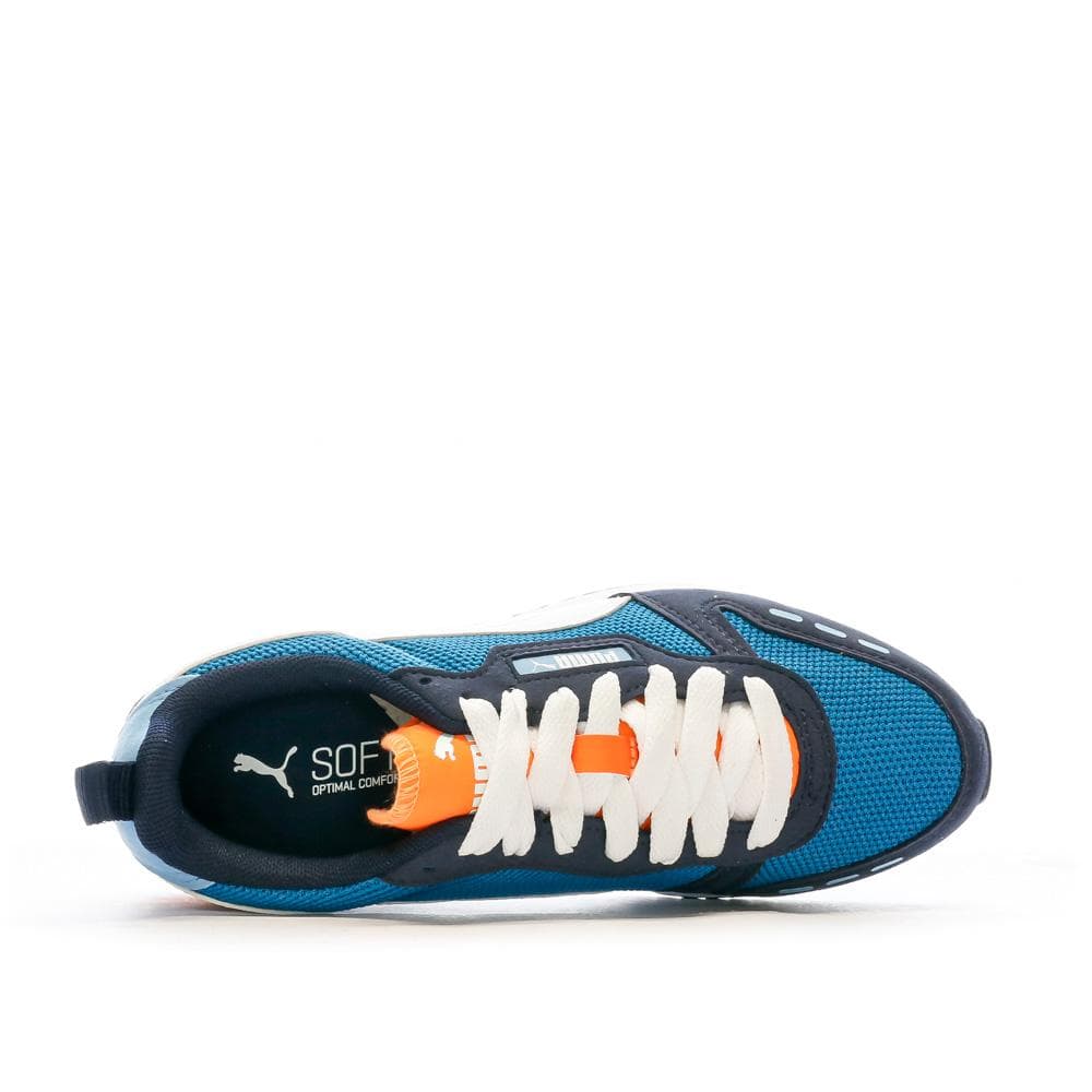 Baskets Bleu/Blanc Garçon Puma R78 4