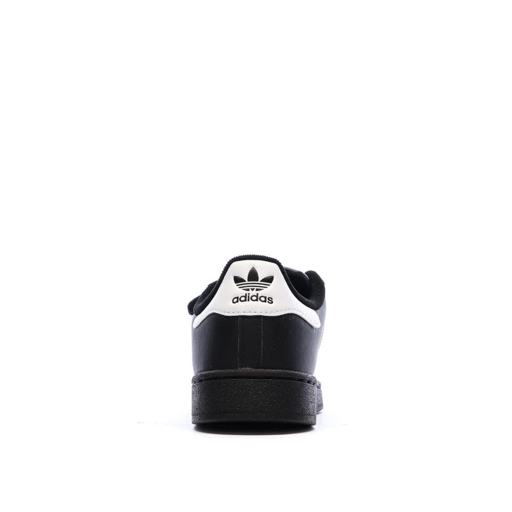 Baskets Noires Garçon Adidas Superstar 3