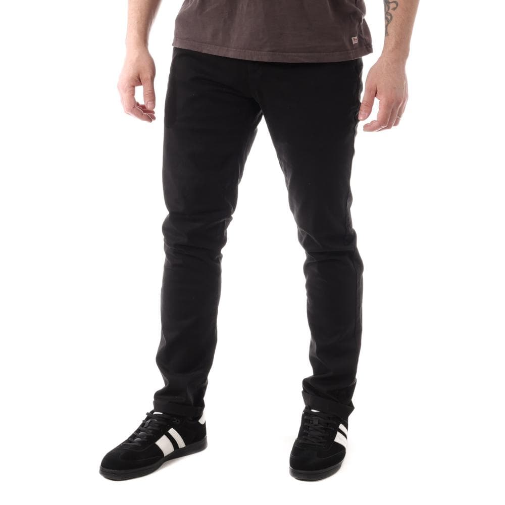 Chino Noir Homme Paname Brothers Costa 1