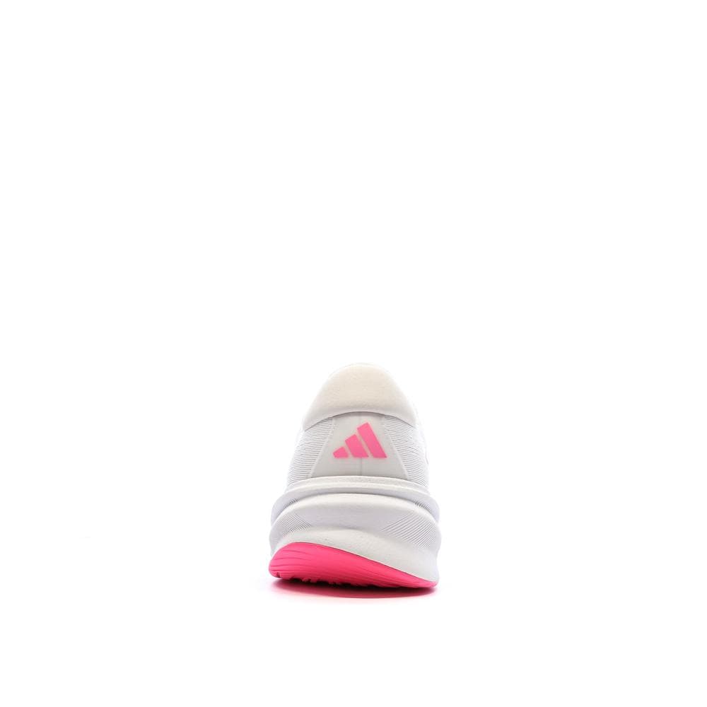 Baskets Blanches/Roses Femme Adidas Stride 3