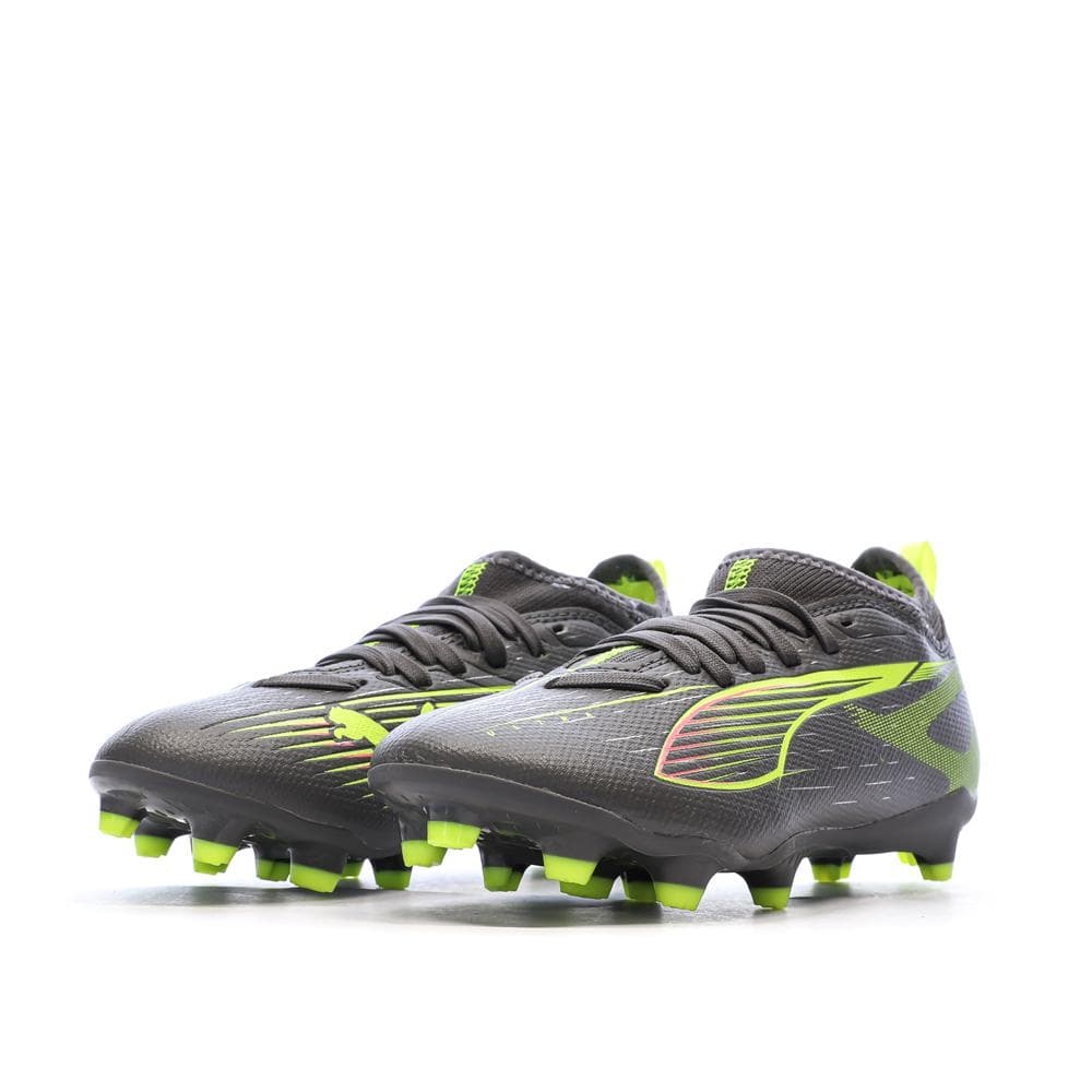 Chaussures de Foot Gris/Jaune Junior Puma Ultra 5 Match FG/AG 6