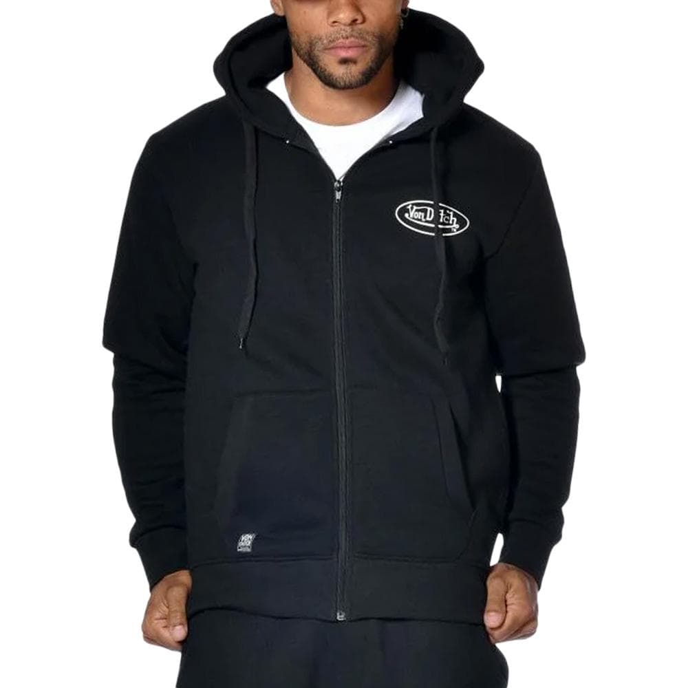 Sweat Zippé Noir Homme Von Dutch SLIRW 1