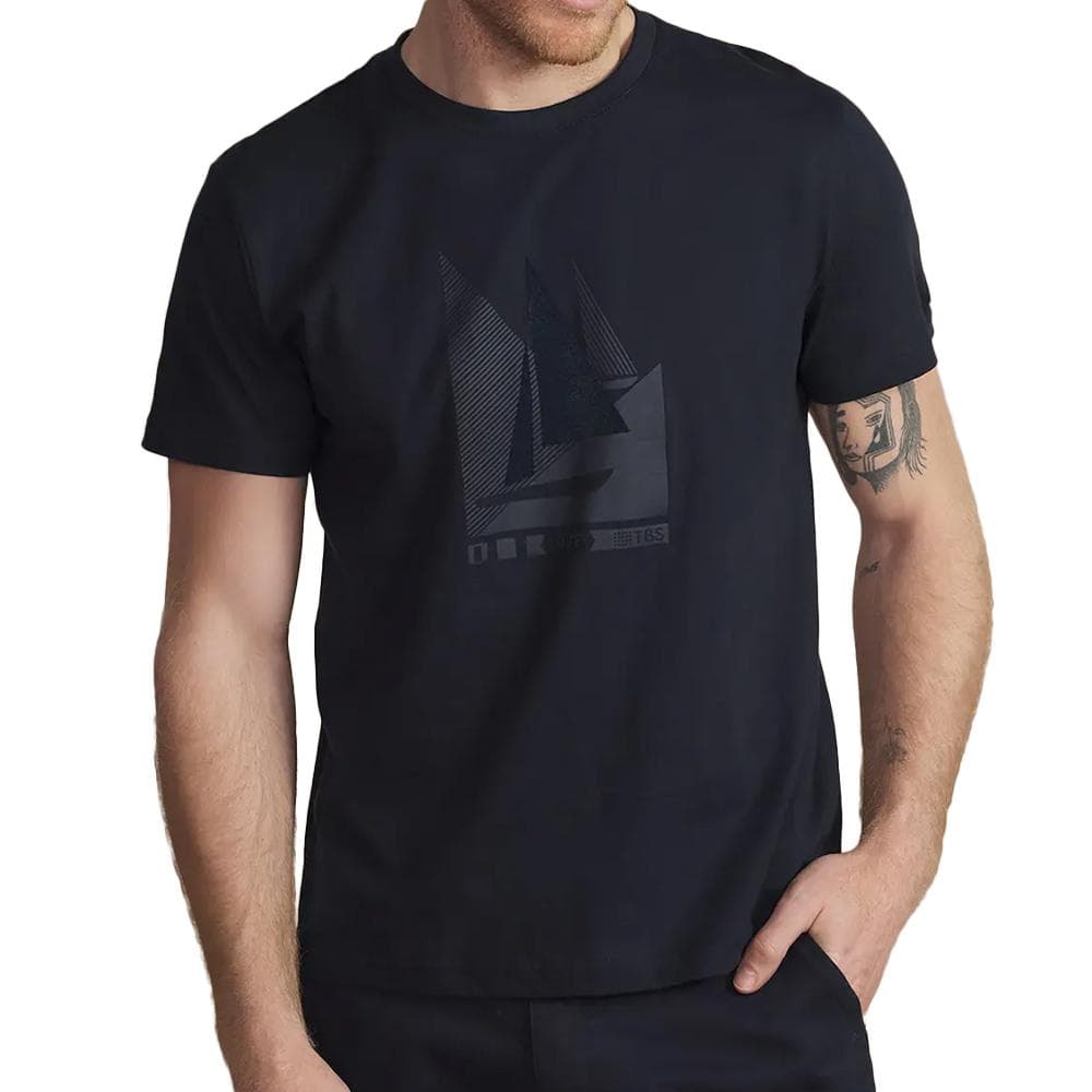 T-Shirt Marine Homme TBS OMARITEE 1