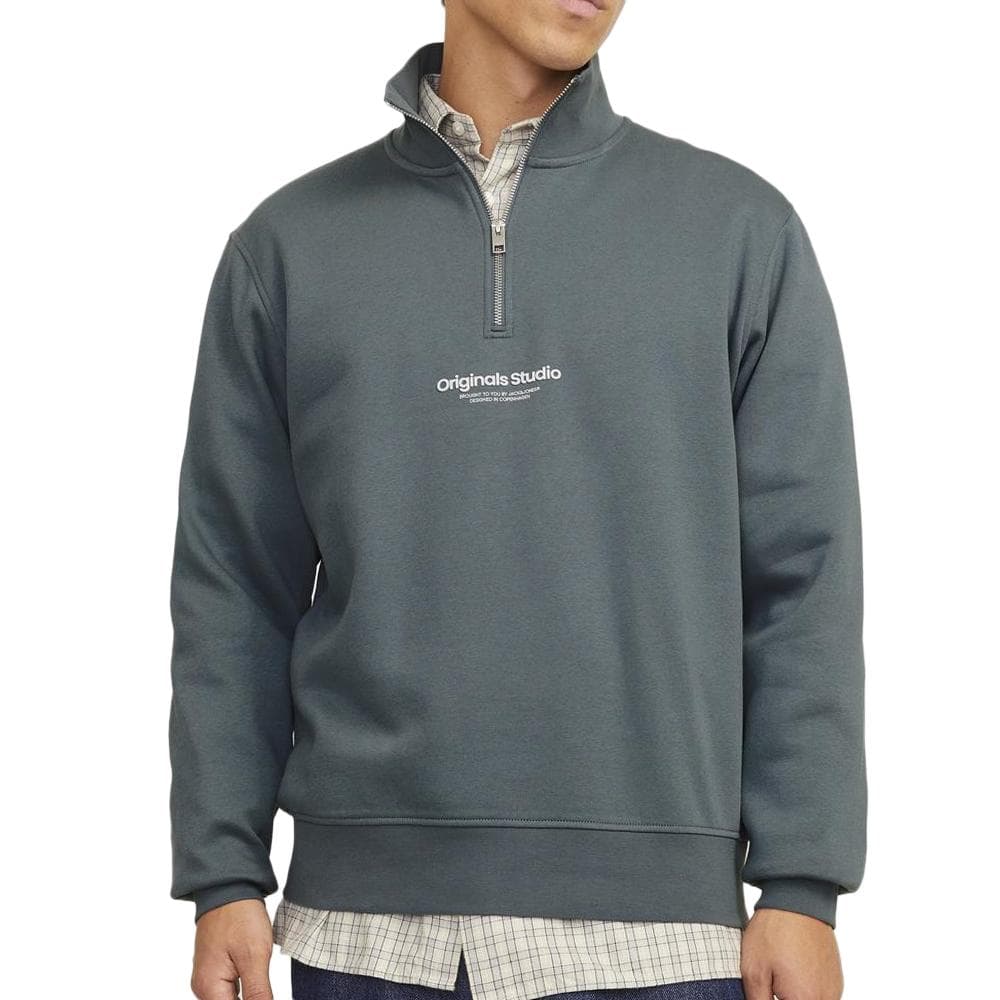 Sweat Gris Bleuté Homme Jack & Jones Orvesterbro 1