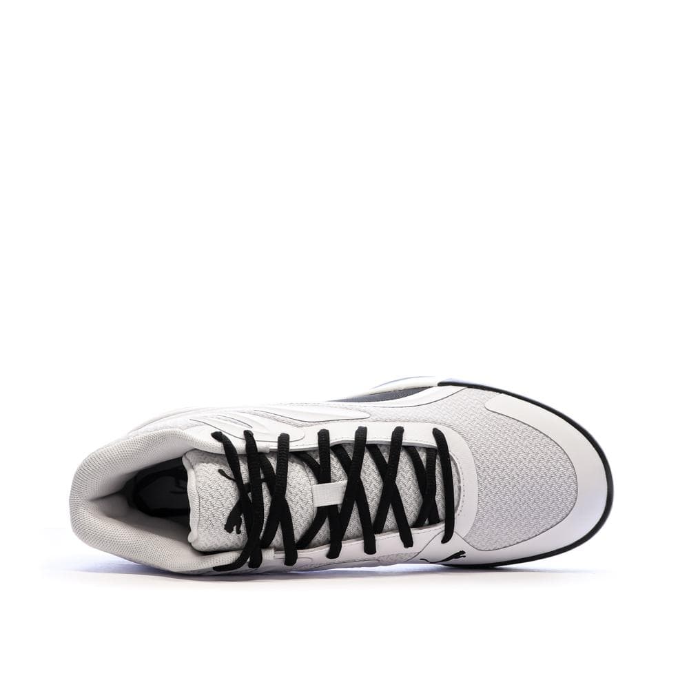 Chaussures de Basketball Grises/Blanches Homme Puma Court Pro 4