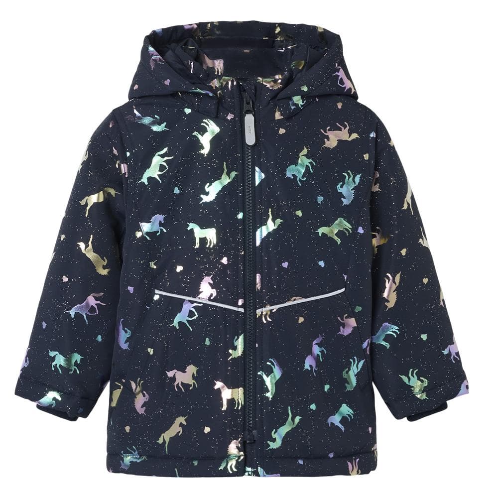 Blouson Marine Fille Name it Licorne 1