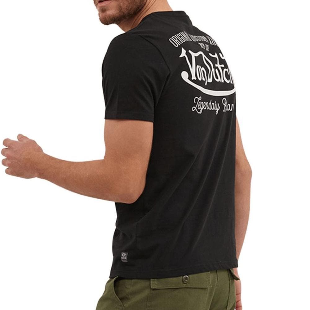 T-shirt Noir Homme Von Dutch EYE 2