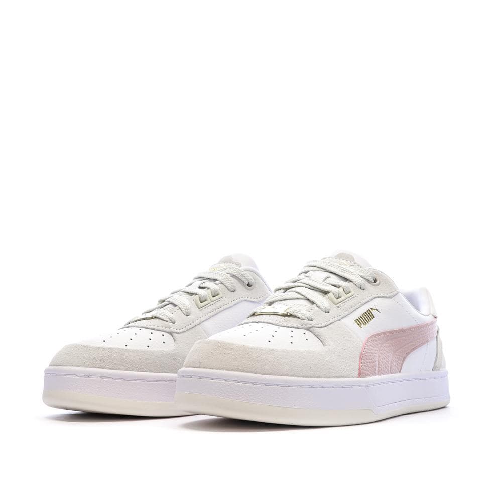 Baskets Blanc/Rose Femme Puma Caven 2.0 Lux Sd 6