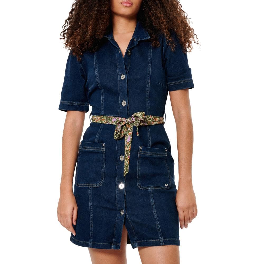 Robe Bleu Foncé brut Femme Kaporal BRAT 1