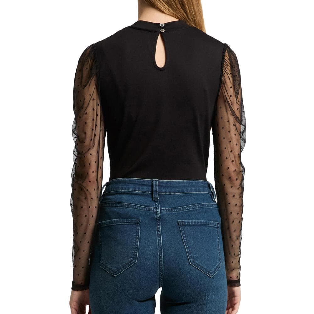 T-Shirt Manches Longues Noir Femme Morgan TSAGE 2
