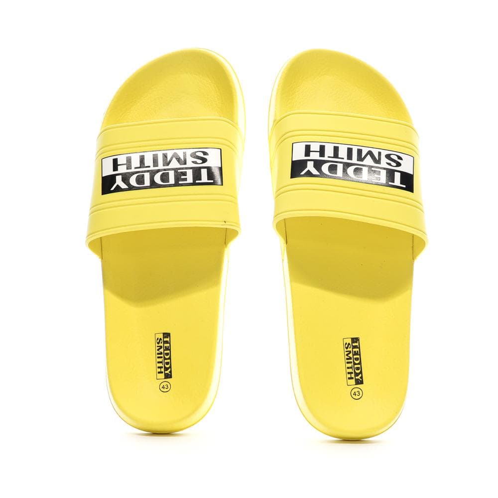 Claquettes Jaunes Homme Teddy Smith 3