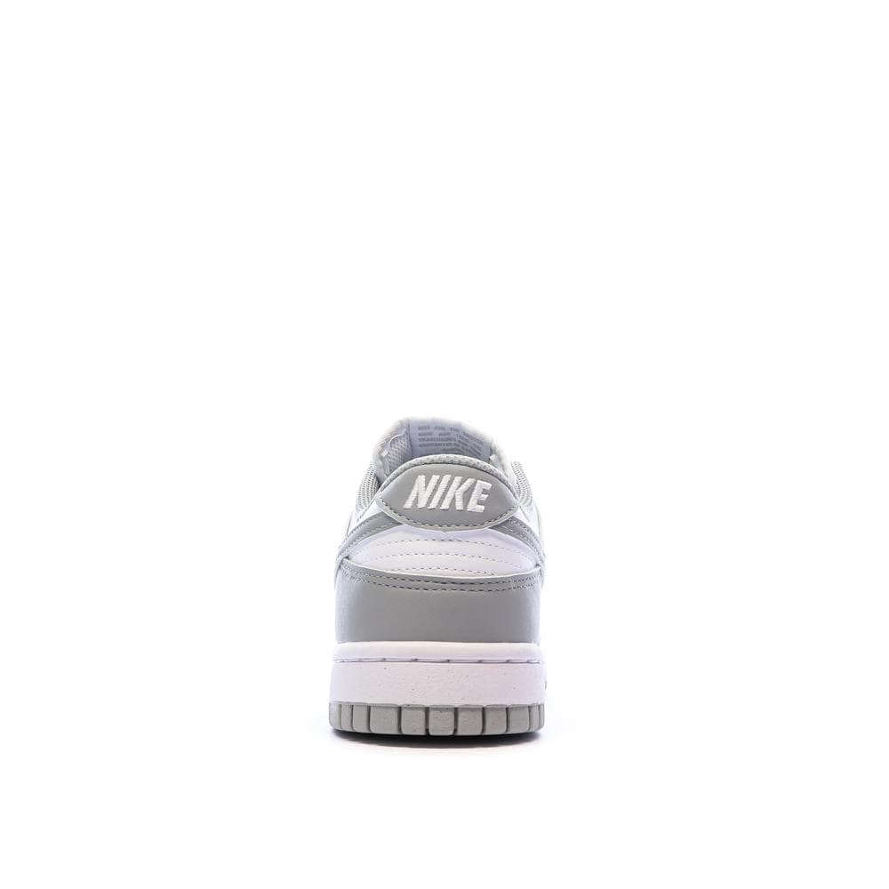 Dunk Low Baskets Blanches/Grises Femme Nike 3